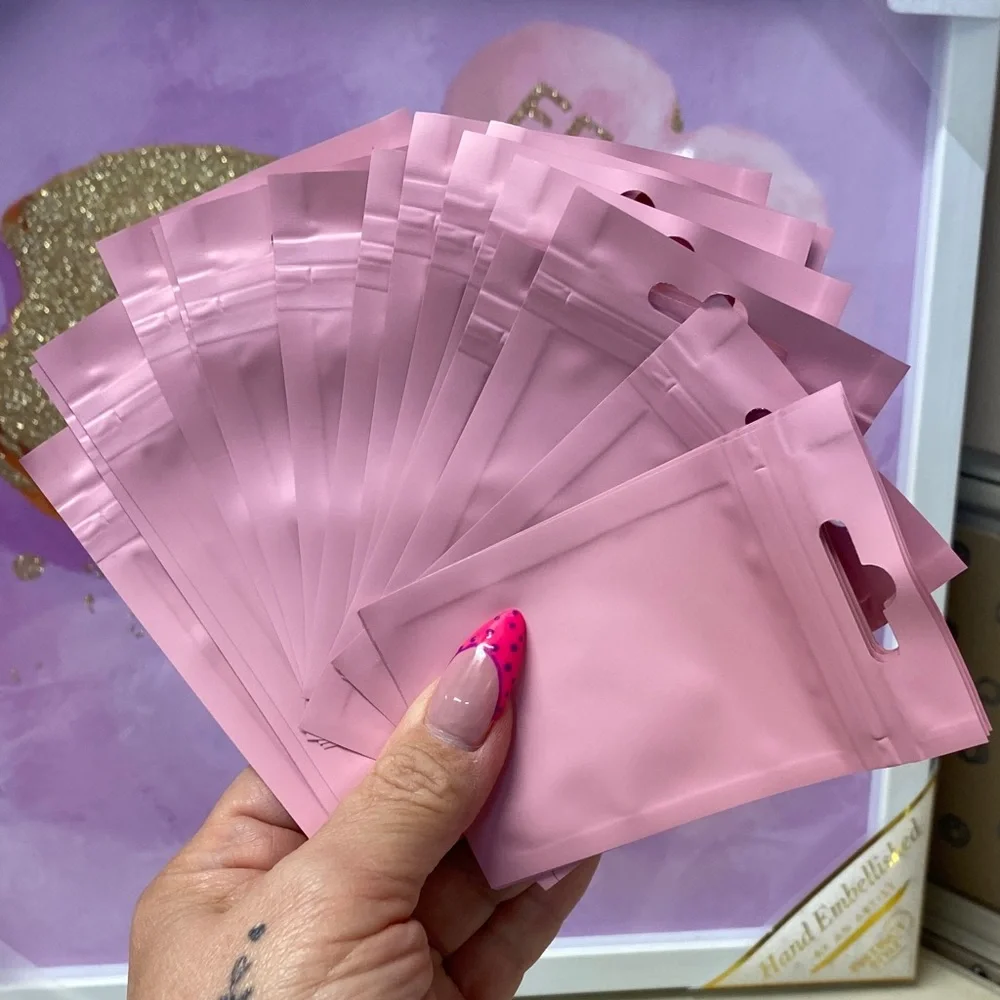 N/A pink holographic